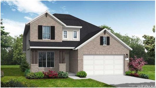 New construction Single-Family house 12527 Sylvanite, San Antonio, TX 78254 plan Woodlake - image