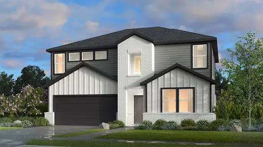 New construction Single-Family house 15012 Horseshoe Post Rd, Fort Worth, TX 76052 plan Lavaca - image