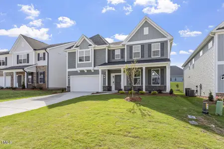 New construction Single-Family house 267 N Maple Walk Dr, Garner, NC 27529 plan Yates - image