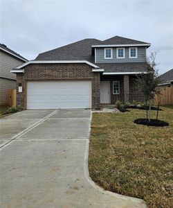 New construction Single-Family house 16929 Hazelnut Dr, Conroe, TX 77302 The Andria- photo 0