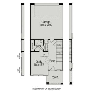 New construction Single-Family house 120 Broadway St, Knightdale, NC 27545 plan The Avery Exterior - image