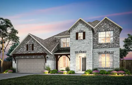 New construction Single-Family house 3017 Delaware St, Leander, TX 78641 plan Lawson - image
