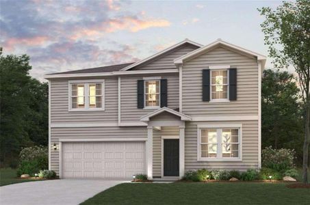 New construction Single-Family house 5176 Union Heights Way, Flowery Branch, GA 30542 Travis- photo 0