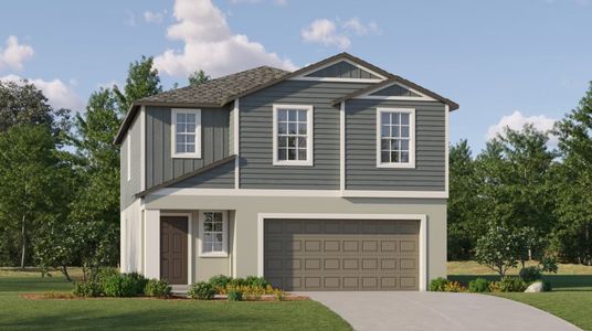 New construction Single-Family house 32993 Marcia Ave, Wesley Chapel, FL 33545 plan Atlanta - image