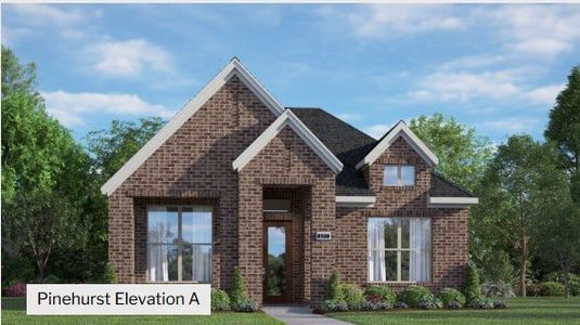New construction Single-Family house 11918 N Pavillion Dr, Mont Belvieu, TX 77523 plan Pinehurst - 42' Lot - image