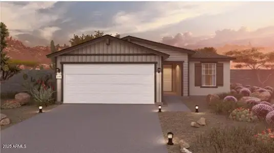 New construction Single-Family house 17035 N Lariat Rd, Maricopa, AZ 85138 plan Frio - image