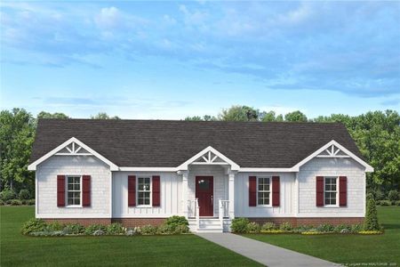 New construction Single-Family house 1402 Pennsylvania Ave, Sanford, NC 27332 Cypress- photo 0
