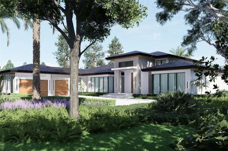 New construction Single-Family house 7725 Sw 114Th St, Pinecrest, FL 33156 - image