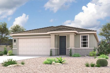 New construction Single-Family house 9853 E Lotus Ln, Florence, AZ 85132 plan Raven - image