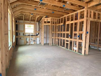 Kitchen/Dining area with corner walk-in pantry