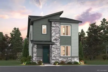 New construction Single-Family house 22686 E 47Th Pl, Aurora, CO 80019 plan The Bellmont - image