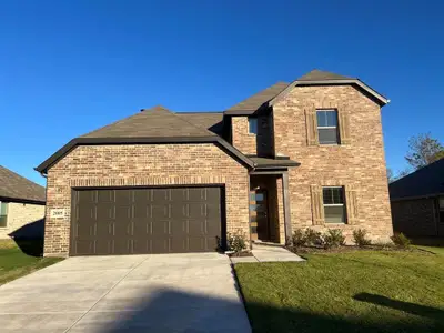 New construction Single-Family house 2005 Rolling Ridge Dr, Van Alstyne, TX 75495 Heathbrook- photo 0