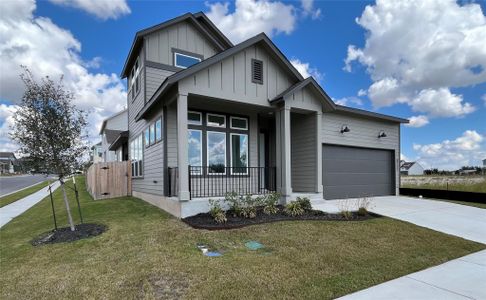 New construction Single-Family house 8751 Wellspring Loop, Round Rock, TX 78665 Plan D- photo 1 1