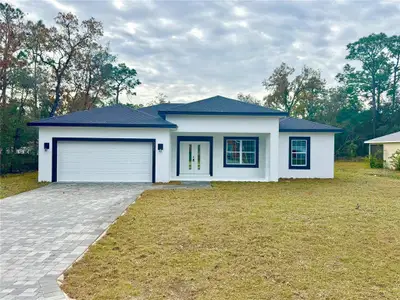 New construction Single-Family house 3284 W Gates Ln, Citrus Springs, FL 34433 - image
