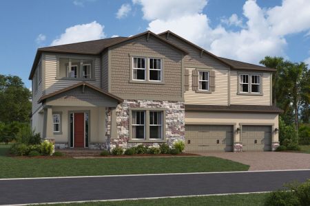 New construction Single-Family house 12025 Encore At Ovation Wy, Winter Garden, FL 34787 plan Endeavor - Lakefront Series - image