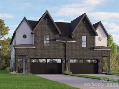 New construction Townhouse house 2621 Springway Dr, Charlotte, NC 28205 - image