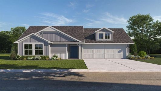 New construction Single-Family house 156 Watch Hl, Jarrell, TX 76537 Ashburn- photo 0