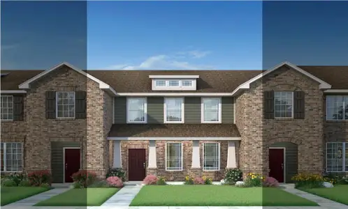 New construction Townhouse house 1892 Indigo, Unit 15, Heartland, TX 75114 - image