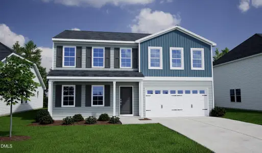 New construction Single-Family house 40 Buckthorn Dr, Youngsville, NC 27596 plan McDowell - Genesis Value Collection - image