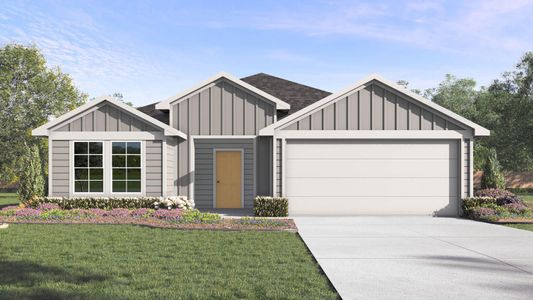 New construction Single-Family house 439 Hodges St, Maxwell, TX 78656 The Denton- photo 0