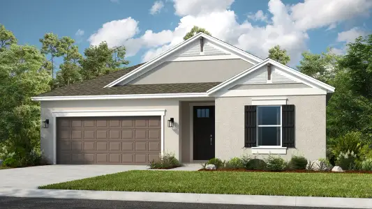 New construction Single-Family house 389 Se Ranch Oak Cir, Port St. Lucie, FL 34984 plan Grenada - image