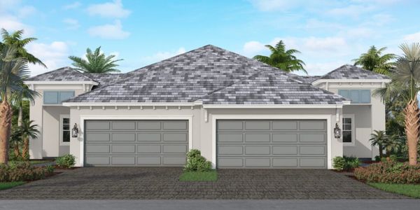 New construction Duplex house 2332 Blue Mahoe Lane, Lakewood Ranch, FL 34240 Tidewater 2B- photo 0