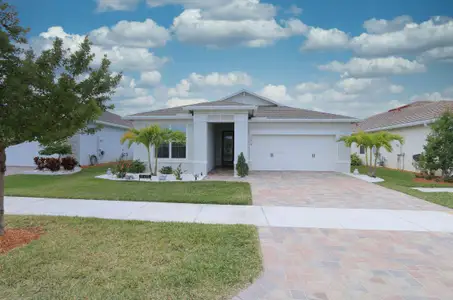 New construction Single-Family house 13435 Sw Vermillion Cir, Port Saint Lucie, FL 34987 plan Palmary - image