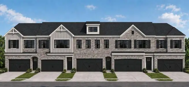 New construction Townhouse house 1975 Walton Ct, Unit 7, Tucker, GA 30084 - image