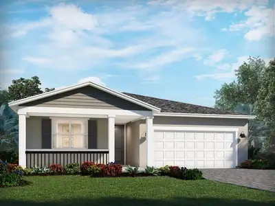 New construction Single-Family house 11326 Nw Blockbird Dr, Port St. Lucie, FL 34987 plan Emilia - image