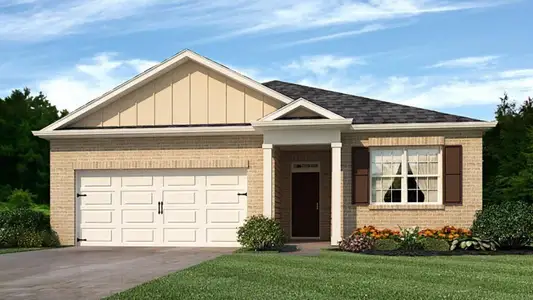 New construction Single-Family house 107 Oak View Ln, Dallas, GA 30157 plan Aria - image