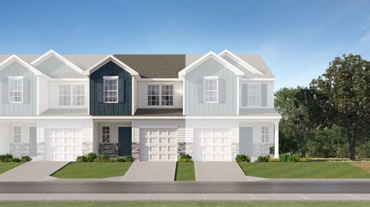 New construction Townhouse house 305 Tryon St, Greer, SC 29651 plan Magnolia - image