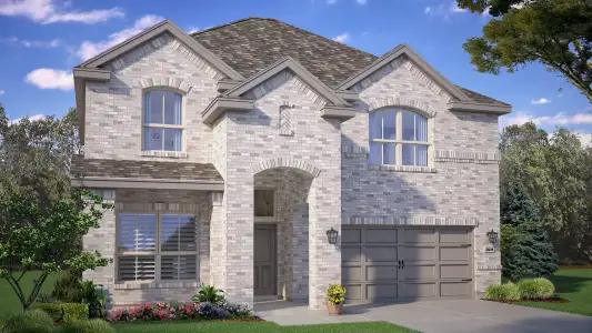 New construction Single-Family house 1445 Canterbury Trl, DeSoto, TX 75115 plan Redrock - image
