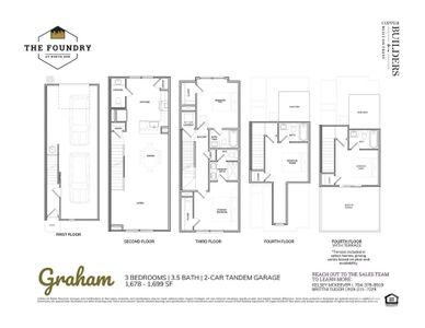 New construction Townhouse house 1015 Carter Ave, Unit 33, Charlotte, NC 28206 - image 5