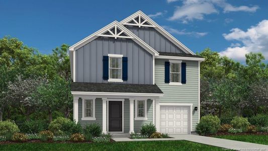 New construction Single-Family house 338 Wicklow Ln, Raeford, NC 28376 plan Freelance - image