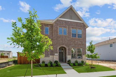 New construction Single-Family house 13853 Wembley Bend Wy, Fort Worth, TX 76008 The Meriweather- photo 1 1