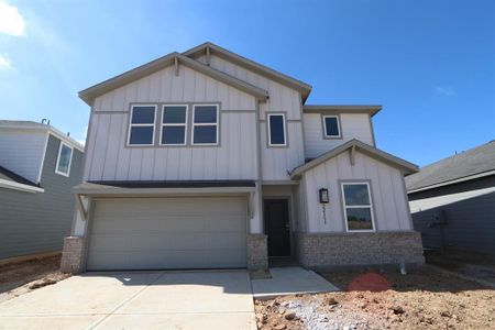 New construction Single-Family house 22111 Hat Creek Drive, Hockley, TX 77447 Verbena- photo 0