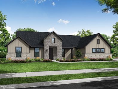 New construction Single-Family house 2330 Oak Knoll Dr, Waxahachie, TX 75165 plan Sycamore - image