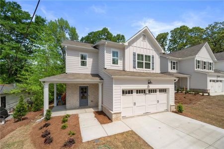 New construction Single-Family house 2954 Jefferson Street, Austell, GA 30106 Lindley- photo 0