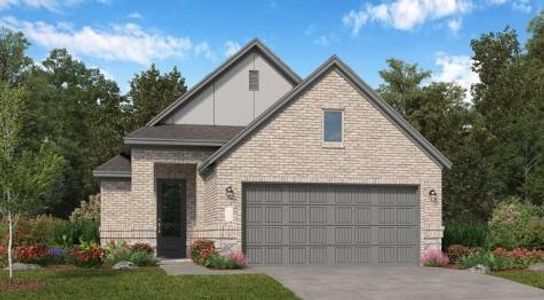 New construction Single-Family house 18120 Trepito Avenue, New Caney, TX 77357 Addison- photo 0