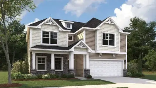 New construction Single-Family house 1062 Eva Jean Ln, Wingate, NC 28174 plan Hamilton - image