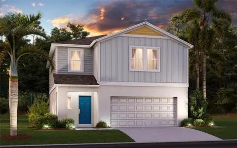 New construction Single-Family house 4426 Riverbend Blvd, Haines City, FL 33844 - image