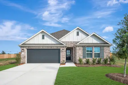 New construction Single-Family house 2203 Lone Bronco Blvd, Rosenberg, TX 77471 plan Moscoso - image