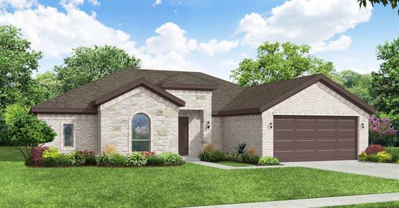 New construction Single-Family house 800 Stone Eagle Drive, Azle, TX 76020 Alderbury II- photo 0