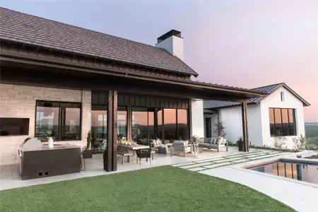 New construction Single-Family house 707 Moonlight Bay Dr, Spicewood, TX 78669 - image