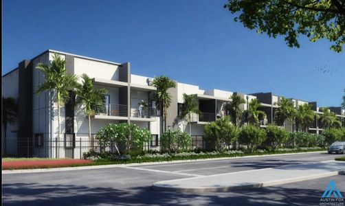 New construction Townhouse house 1544 N Dixie Hwy, Unit 1544, Pompano Beach, FL 33060 - image