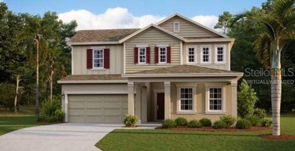 New construction Single-Family house 5511 Nina Wy, St. Cloud, FL 34771 plan Weston - image