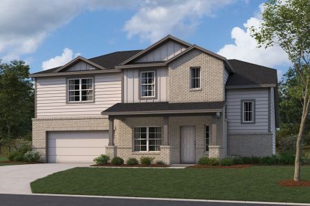 New construction Single-Family house 13305 Eppright Trce, Manor, TX 78653 plan Mackenzie - image