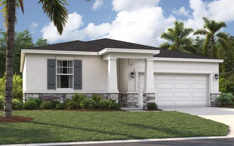 New construction Single-Family house 929 Pearlwood Lp, Eagle Lake, FL 33839 plan Quest - image