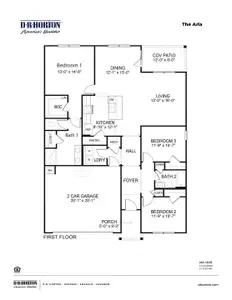New construction Single-Family house 3304 Royal Star Ln, Florence, SC 29501 plan Aria - image
