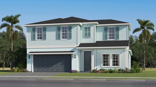 New construction Single-Family house 3531 Harborside Ave, Fort Pierce, FL 34946 plan Teller - image